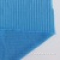 Pull bleu tricoté en tissu polyester Hacci Spandex